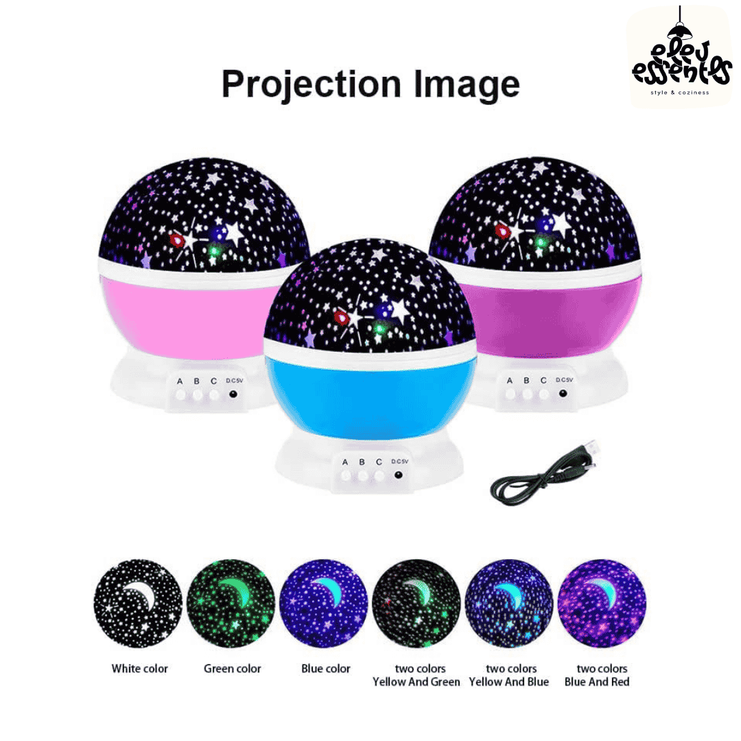 Elev Essentials -  Star Master Sky Projector Night Lamp