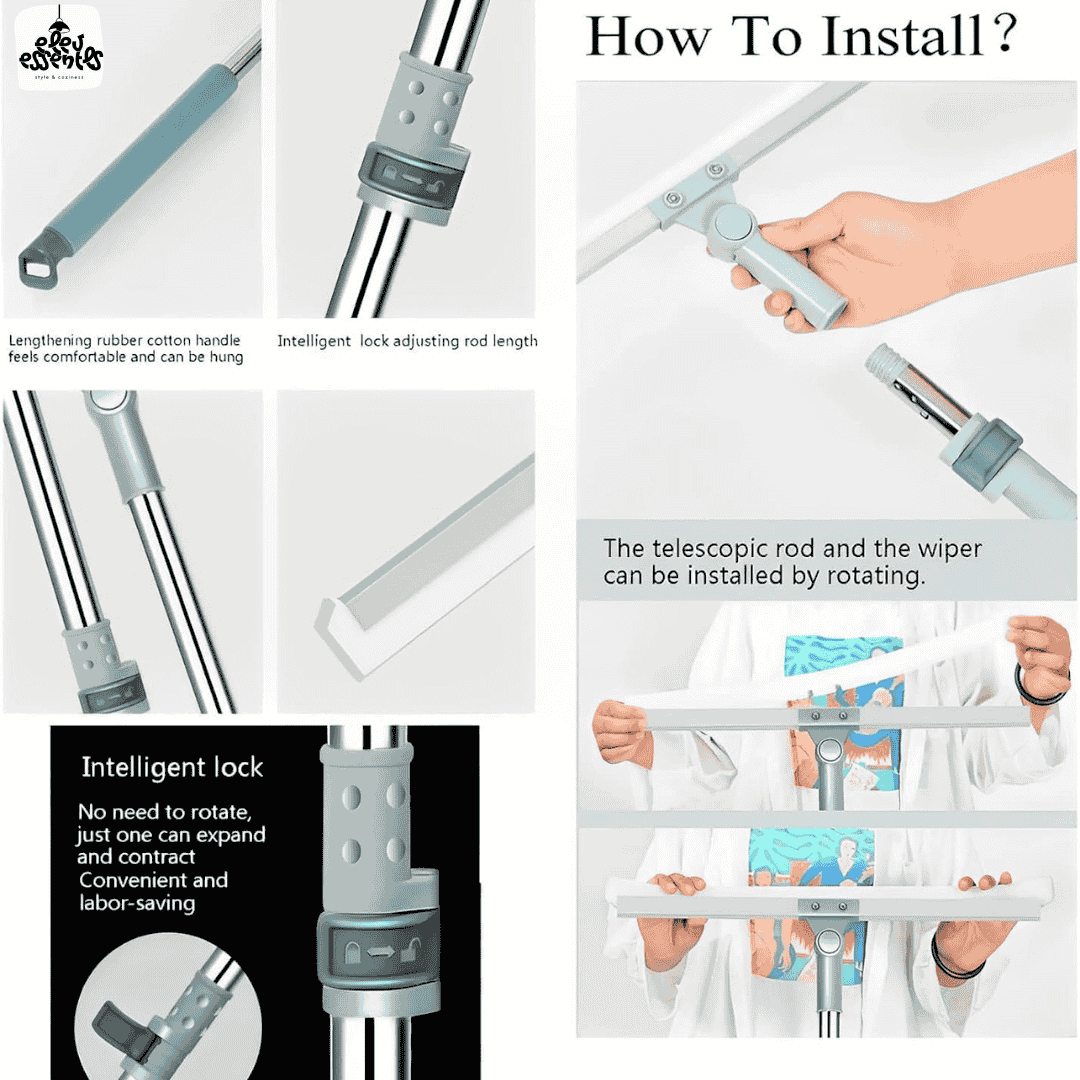 Elev Essentials - Magic Broom 3 in 1 Wiper