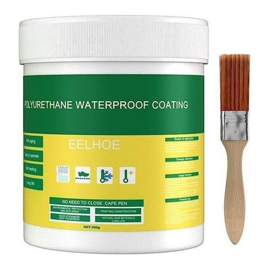 Polyurethane waterproof glue sealing pipe leak with strong transparent adhesive