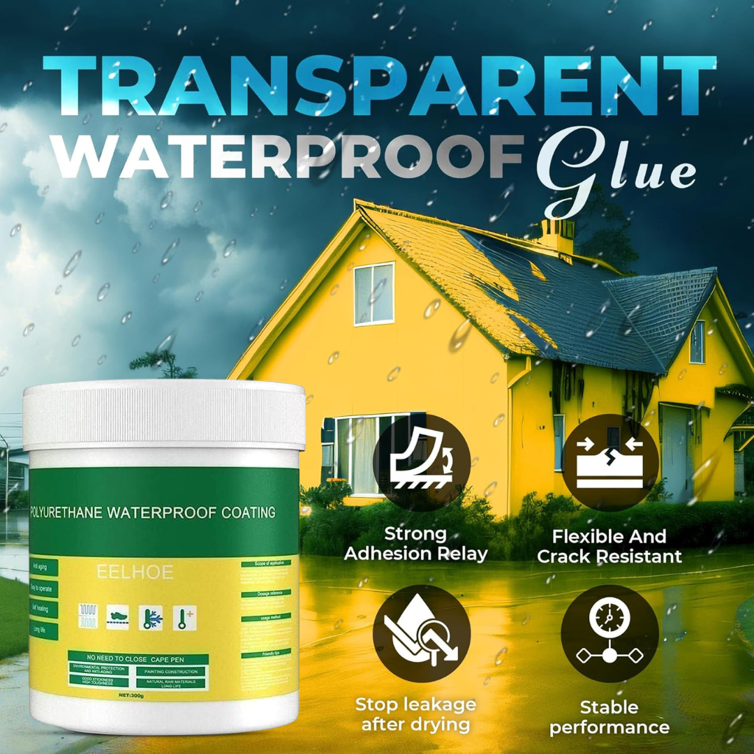 Transparent Waterproof glue - Leak Proof Glue