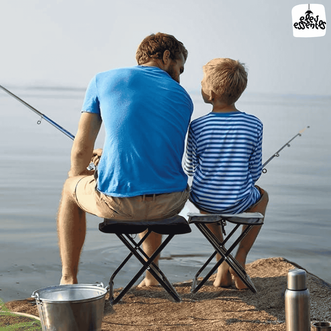 Foldable Zipper Stool Portable Stainless Steel Table - Elev Essentials