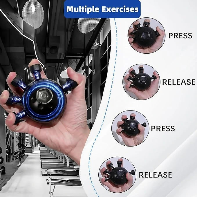 finger trainer ball used by athlete musician office worker senior
