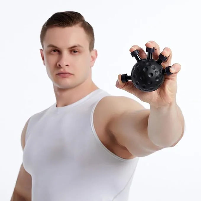 finger trainer ball used by athlete musician office worker senior