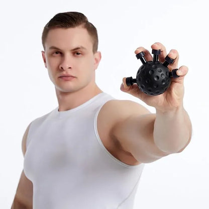 finger trainer ball used by athlete musician office worker senior