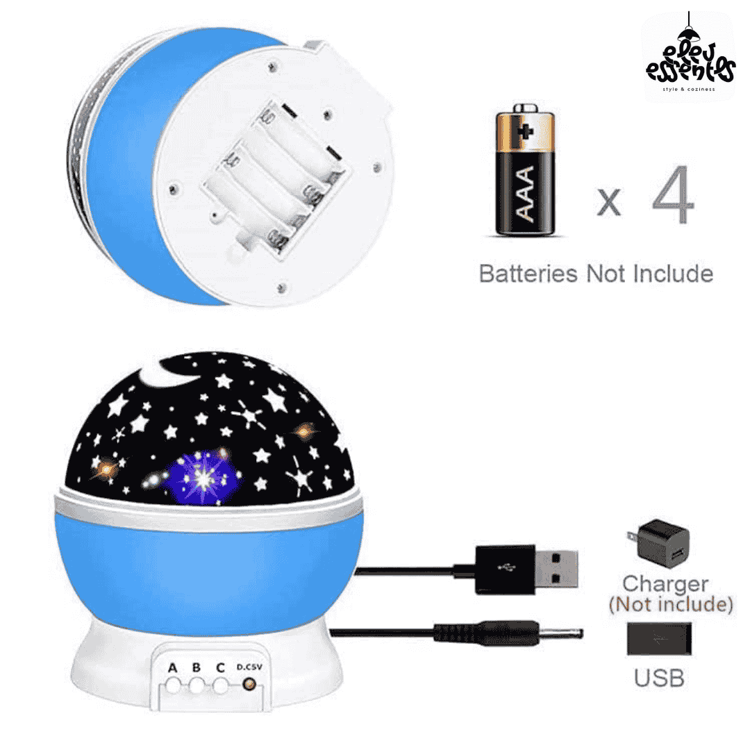 Elev Essentials -  Star Master Sky Projector Night Lamp