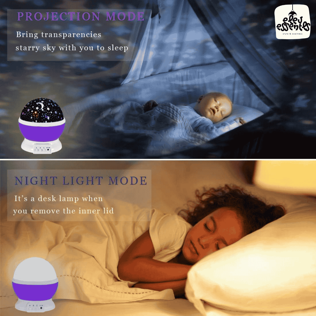 Elev Essentials -  Star Master Sky Projector Night Lamp